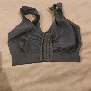 Black Isavela Post Surgical Compression Bra. Small.